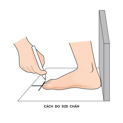 Cách Đo Size Sandal